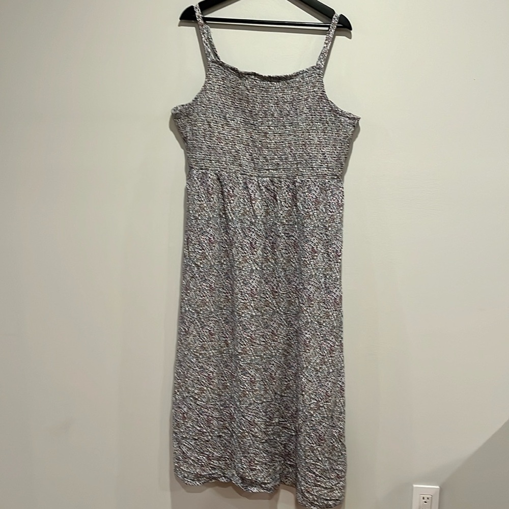 Old Navy Women’s Print Spagehtti Strap Midi Dress Sz 2XL